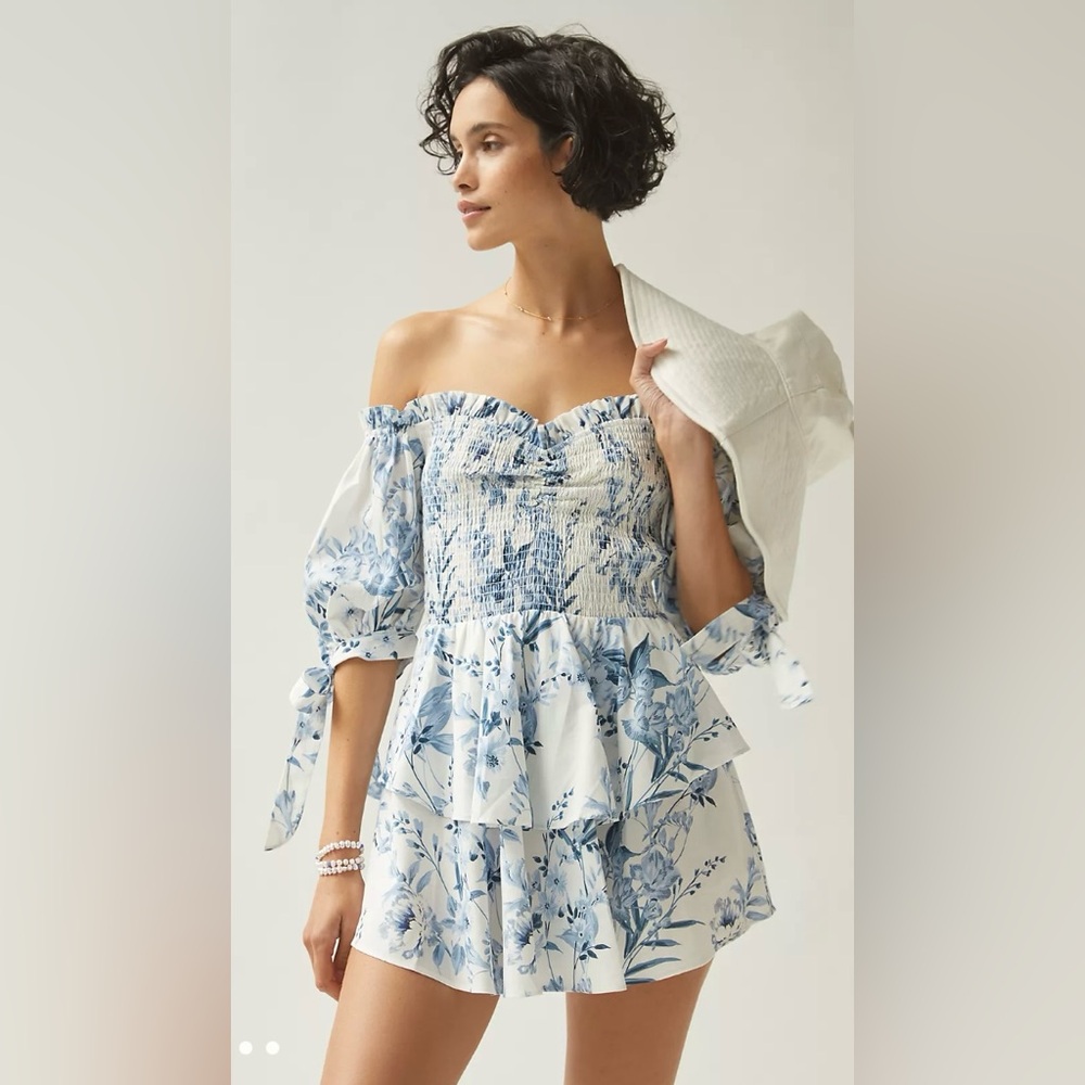 Yumi Kim Tessa Off-The-Shoulder Mini Dress